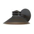 Dweled Sodor 10in LED Indoor and Outdoor Wall Light 3000K in Bronze WS-W157